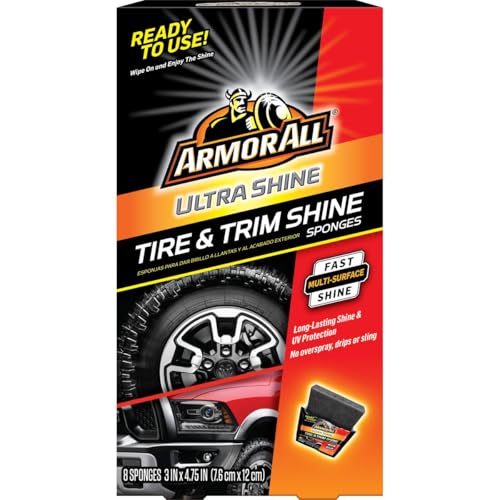 Armor All Ultra Shine Tire & Trim Shine Sponges (8 Sponges) in 1 Box - Image 3