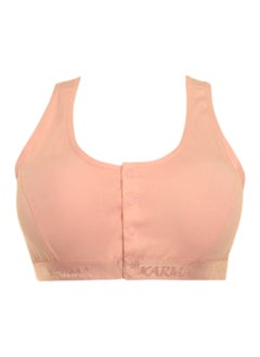 Karma Pack Of 2 Front Open Padded Cotton Soft Bra For Women  - Image 3