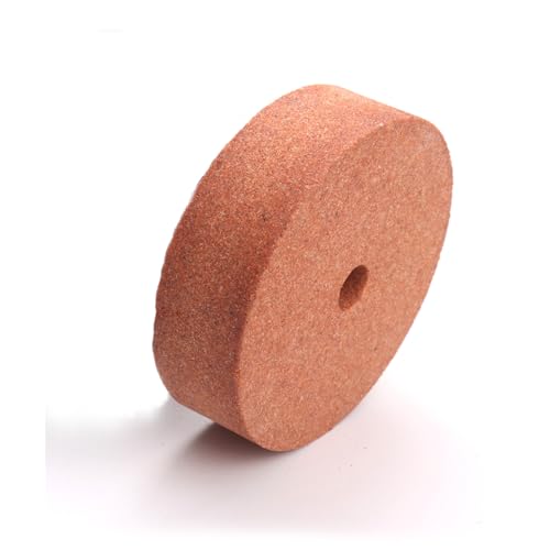 CBRIGHT 3 inch Grinding Wheel,120# Grinding Polishing Wheel Replacement Wheel for Mini Bench Grinder - Image 1