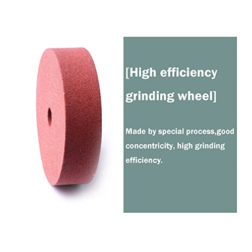 CBRIGHT 3 inch Grinding Wheel,120# Grinding Polishing Wheel Replacement Wheel for Mini Bench Grinder - Image 3