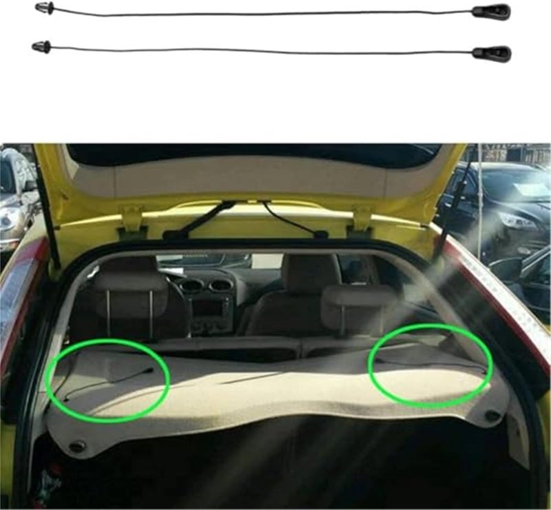 Yurefax Parcel Shelf String Cord for Focus MK2 Hatchback - Image 3