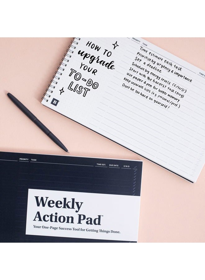 BestSelf Co. Task Planner: 1 Year of Tear-Off Sheets for Optimal Week Planning with Daily to-Do List & Planner - Image 5
