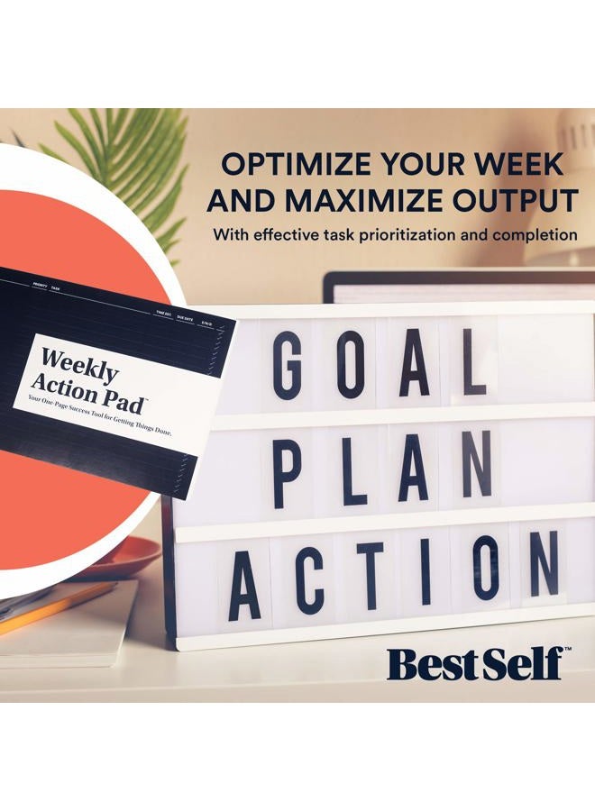 BestSelf Co. Task Planner: 1 Year of Tear-Off Sheets for Optimal Week Planning with Daily to-Do List & Planner - Image 2