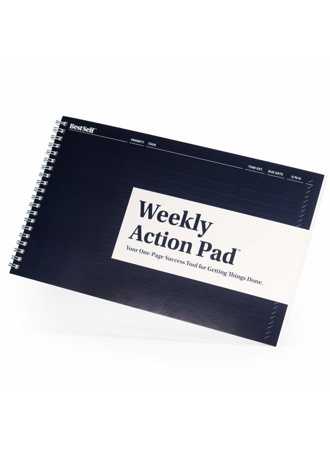 BestSelf Co. Task Planner: 1 Year of Tear-Off Sheets for Optimal Week Planning with Daily to-Do List & Planner - Image 1