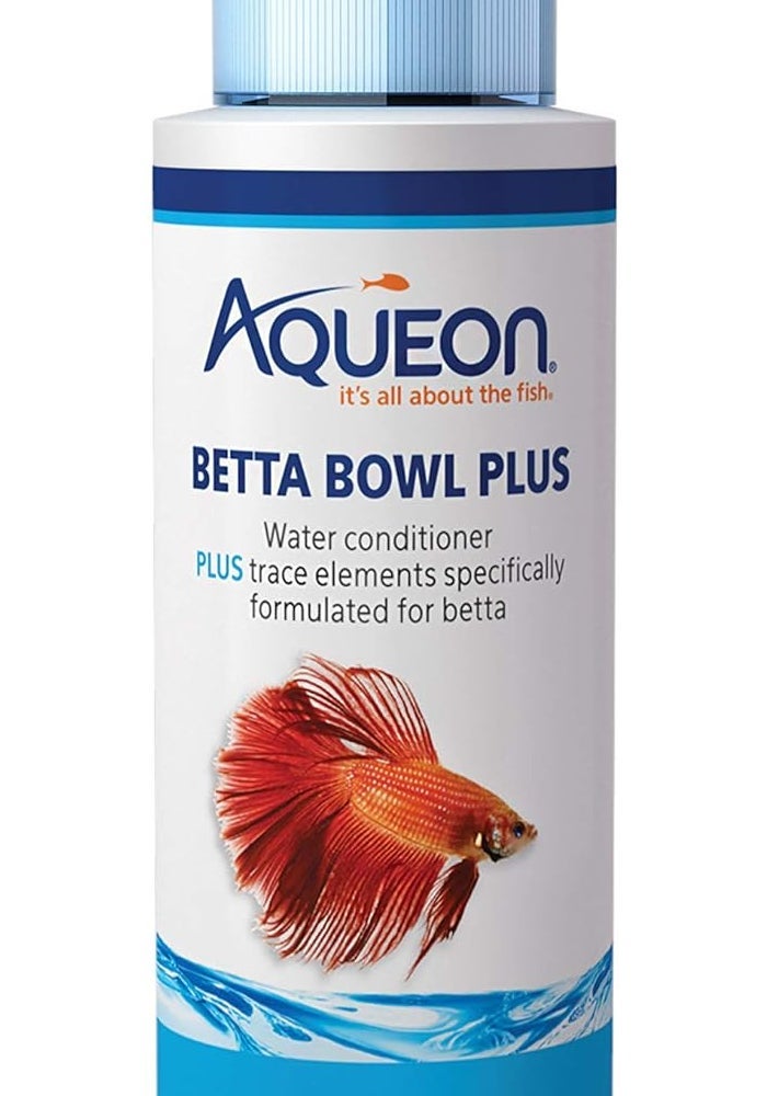Aqueon Betta Bowl Plus Aquarium Tap Water Conditioner - 4.0 fl oz (118 mL) - Image 1