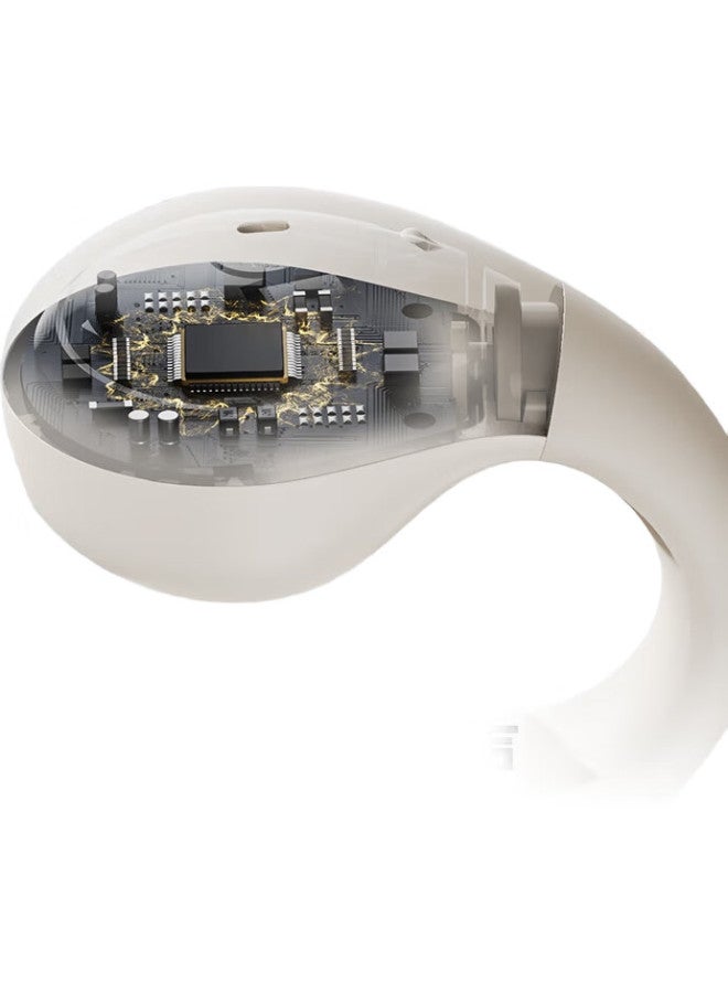 Langston Bluetooth Headphones, Bone Conduction Concept Clip-On Wireless Open Non-In, For Sports Running Cycling Calls Noise Reduction, Compatible With Apple Huawei Xiaomi Phones - Image 1