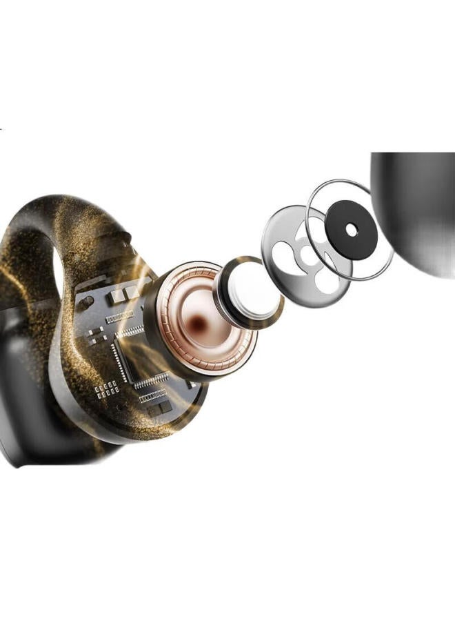 Langston Bluetooth Headphones, Bone Conduction Concept Clip-On Wireless Open Non-In, For Sports Running Cycling Calls Noise Reduction, Compatible With Apple Huawei Xiaomi Phones - Image 3