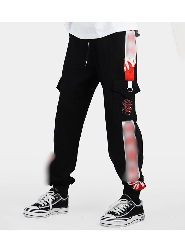 KUYING Anime Naruto Fashion Loose Legged Sports Pants - Image 2