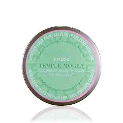 Nyassa Temple Mogra Bath Salt 220gm Pain Relief Body Pain Relaxing Aroma Moisturized Skin Men Women Pure Natural 100 Vegan and Paraben Free 220gm - Image 3