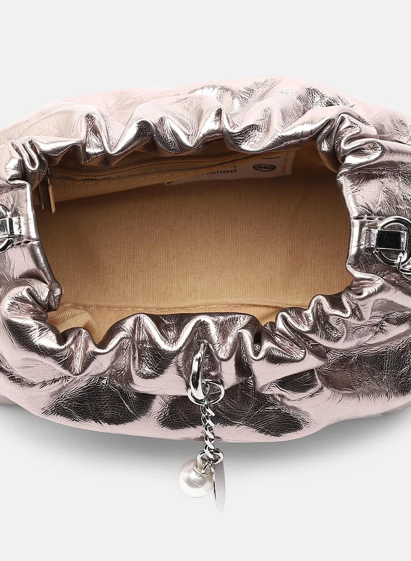 صوص هاوت The Metallic Sling Bag - Bronze