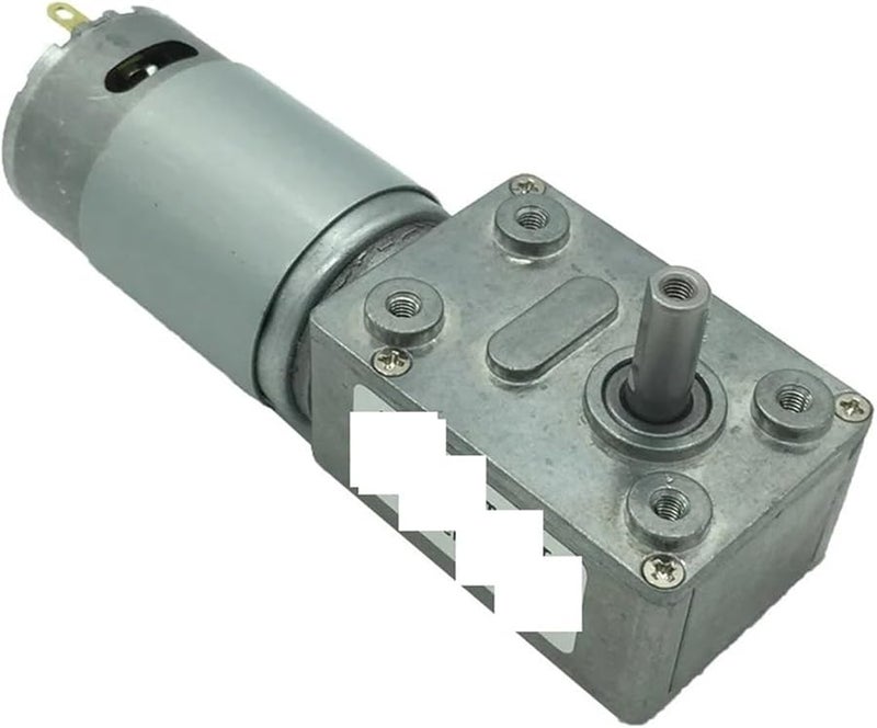 JGY 395 12V 31RPM DC Worm Gearbox Motor Self Locking Electronic Starter - Image 2
