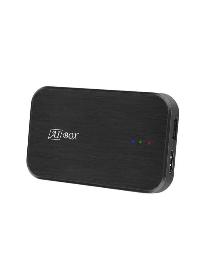 Android AI Box, CarPlay 2+32GB Wireless Adapter for YouTube Netflix Google Play Store, 3 in 1 Convert Wired to Wireless Apple CarPlay and Android Auto, Android latest version, HDMI Output - Image 1