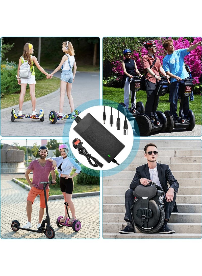 KOWVOWZ Electric Scooter Charger, 36V 2A Scooter Battery Charger, Electric Bike Charger with 4-Connectors, Fast Battery Charger for Xiaomi M365 Electric Scooter - Image 5