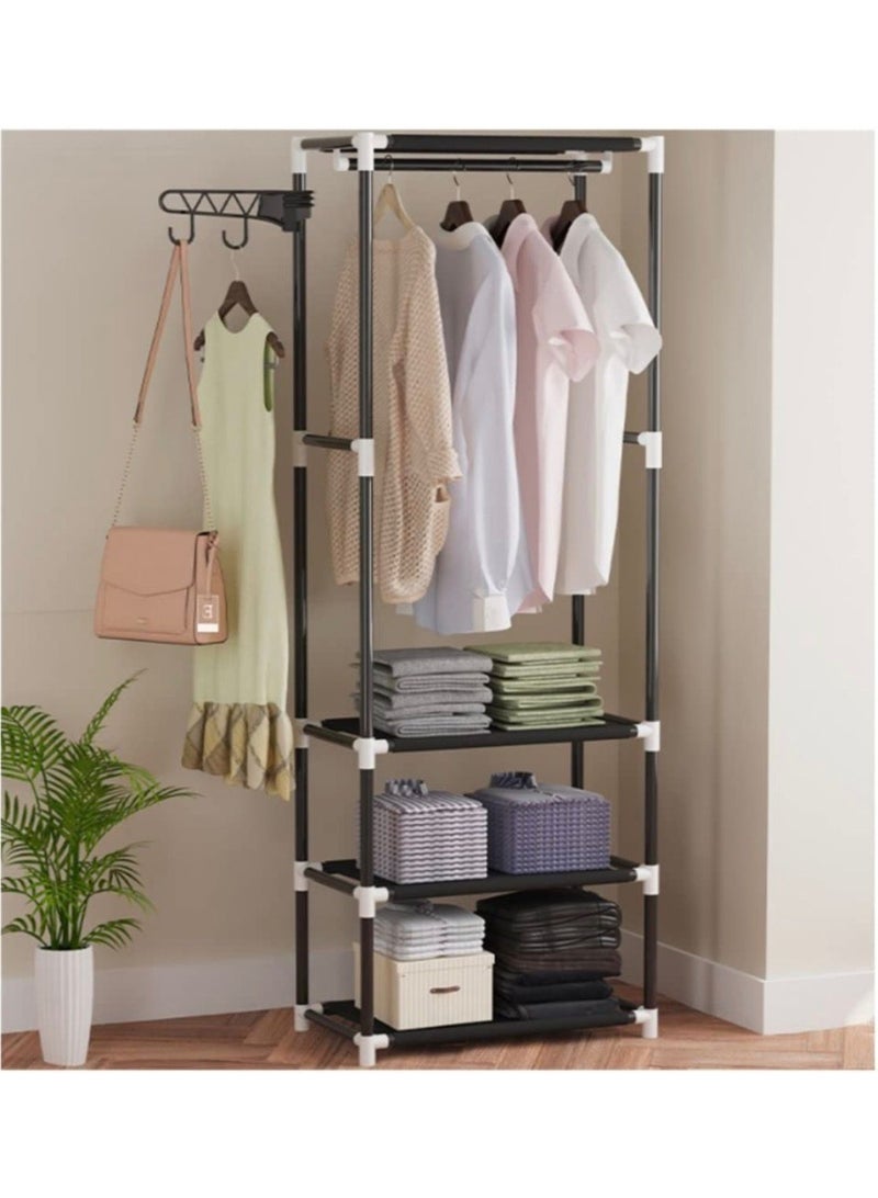 منظم ملابس محمول فاخر من خزانة الملابس 55×35×170 سم - Image 1