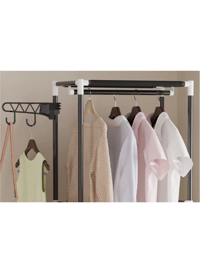 منظم ملابس محمول فاخر من خزانة الملابس 55×35×170 سم - Image 4