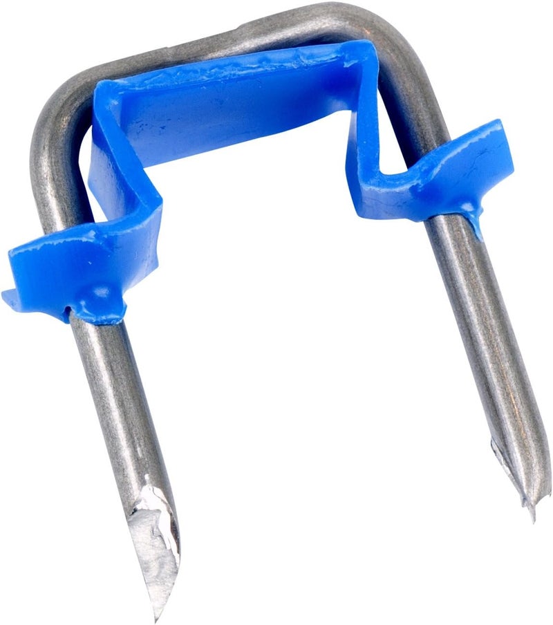 Gardner Bender MSI-150 Electrical Metal Staple, Blue, 100 Pack - Image 1