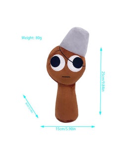 Y&D Sprunki Plush Toys, Sprunky Wenda & Gray Plushies Pillow Stuffed Animal Figure Dolls for Game Fans Gifts for Kids  - Image 2