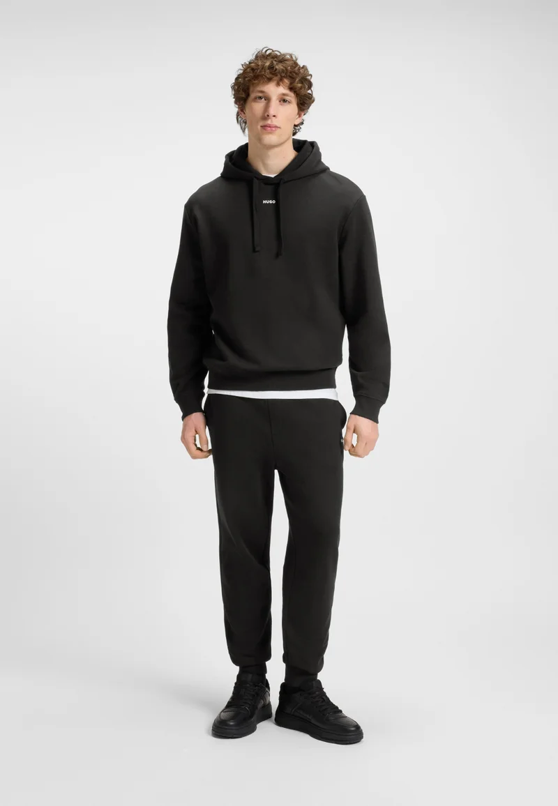 HUGO Two-piece relaxed-fit tracksuit with contrast logos