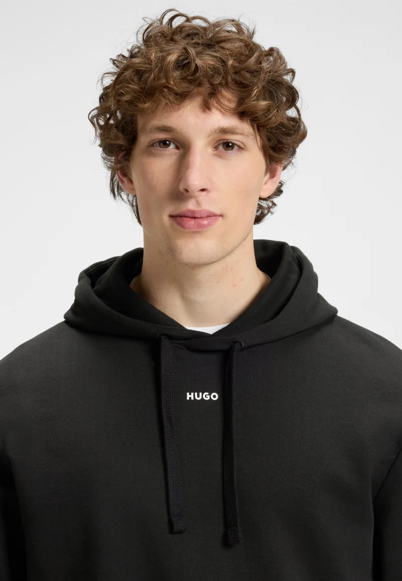 HUGO Two-piece relaxed-fit tracksuit with contrast logos