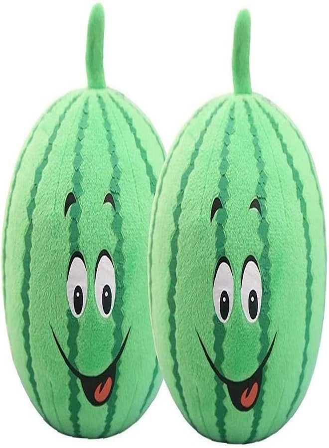 Junfamilee Pet Toy Chew Squeaker Squeaky Plush Cotton Triangle Ball Watermelon Sound Toys Puppies Small Dogs Useful and Deft, Dog Squeak Toys - Image 5