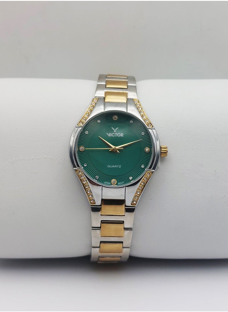 Women Analog Quartz Two tone Stainless Steel Band Watch - V1514 - 30mm - pzsku/ZA96FBF6B9E50273983ABZ/45/_/1713619430/768fae55-030d-498b-b1e1-02450ee7b3f5