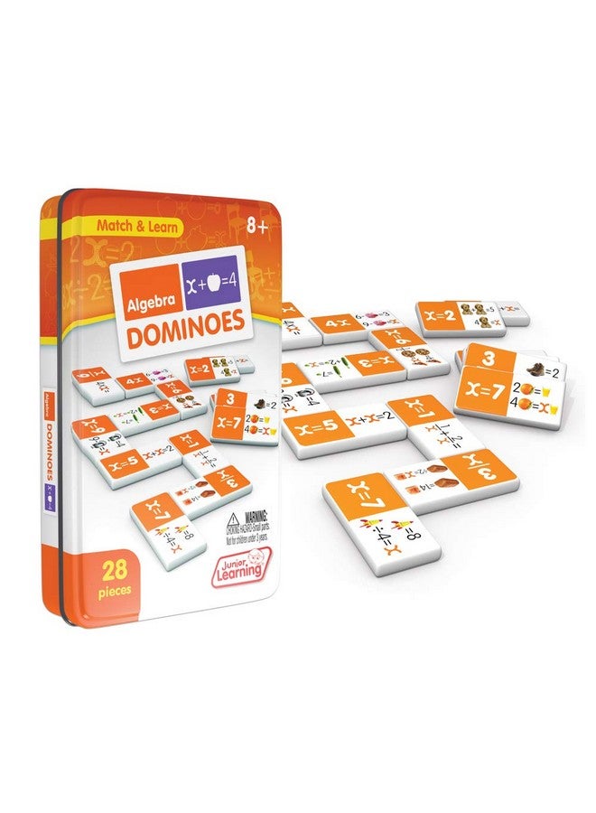 Junior Learning Jl497 Algebra Dominoes Multi - Image 1