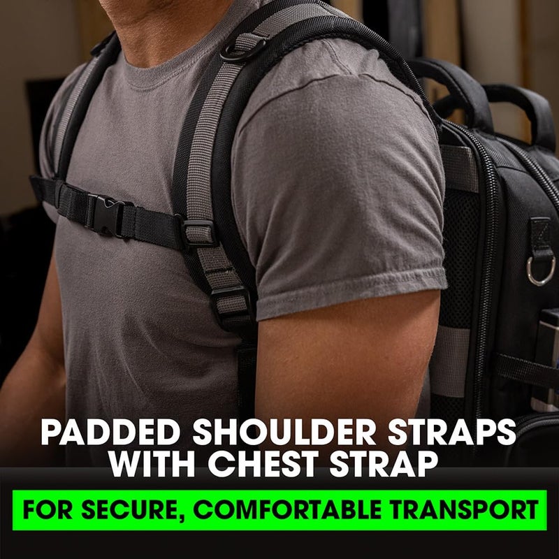 FLEX STACK PACK Storage System 16-inch Jobsite Backpack - FS1204 - Image 4