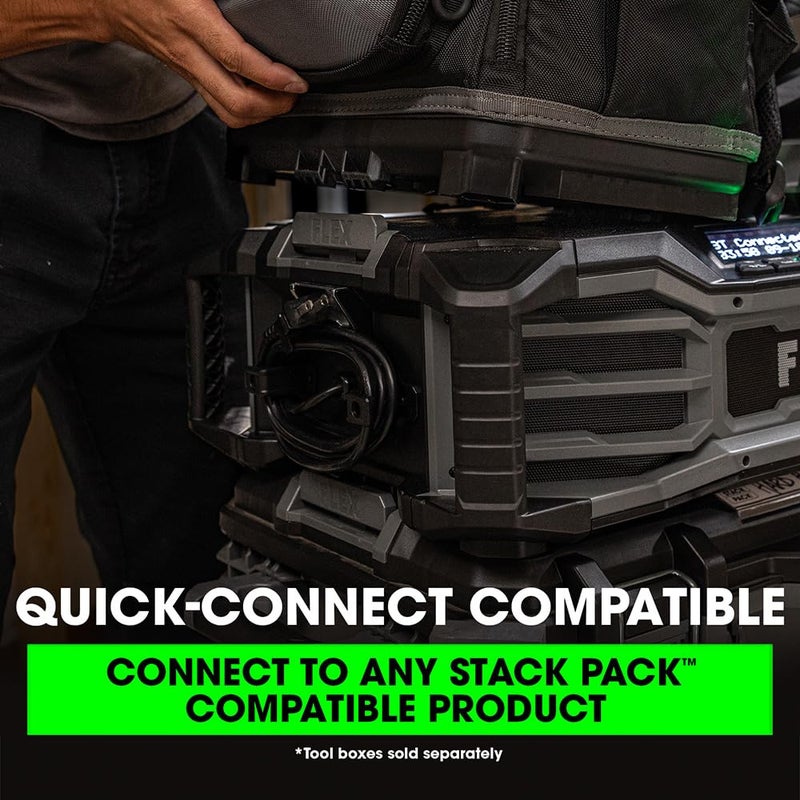 FLEX STACK PACK Storage System 16-inch Jobsite Backpack - FS1204 - Image 2