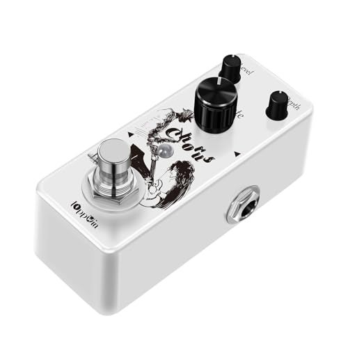 IOppWin Pure Analog Chorus Guitar Pedal - Warm, Clear Chorus Tone with Spacey Vibe, True Bypass, Mini Metal Enclosure (DC 9V, 9mA) - Image 1