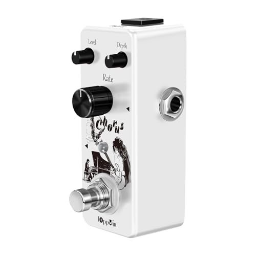 IOppWin Pure Analog Chorus Guitar Pedal - Warm, Clear Chorus Tone with Spacey Vibe, True Bypass, Mini Metal Enclosure (DC 9V, 9mA) - Image 5