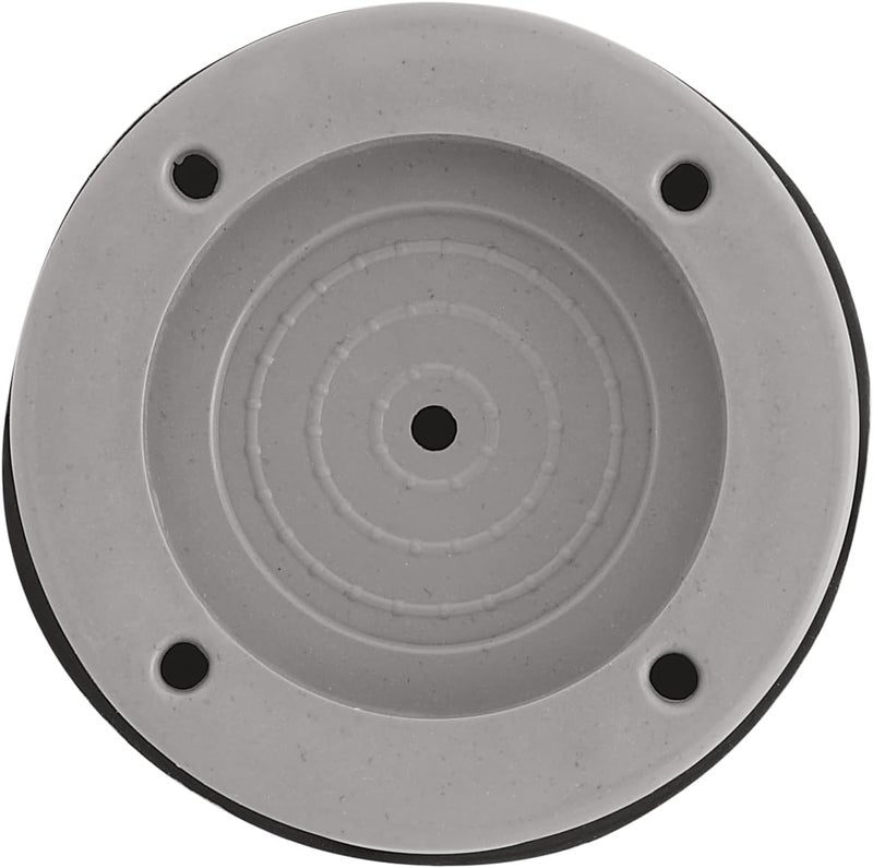 Clazkit Multi-Purpose Heavy Duty Stand Home Appliance Refrigerator/Washing Machine/Furniture/Fridge Stand, Round, Grey (Pack of 4) - Image 3
