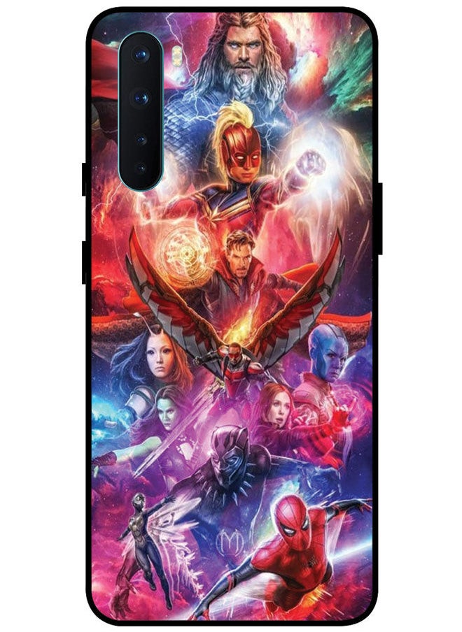 EYE CATCH - Protective Case Cover For OnePlus Nord Smart Series Printed Protective Case Cover for OnePlus Nord Marvel Heroes - Image 1