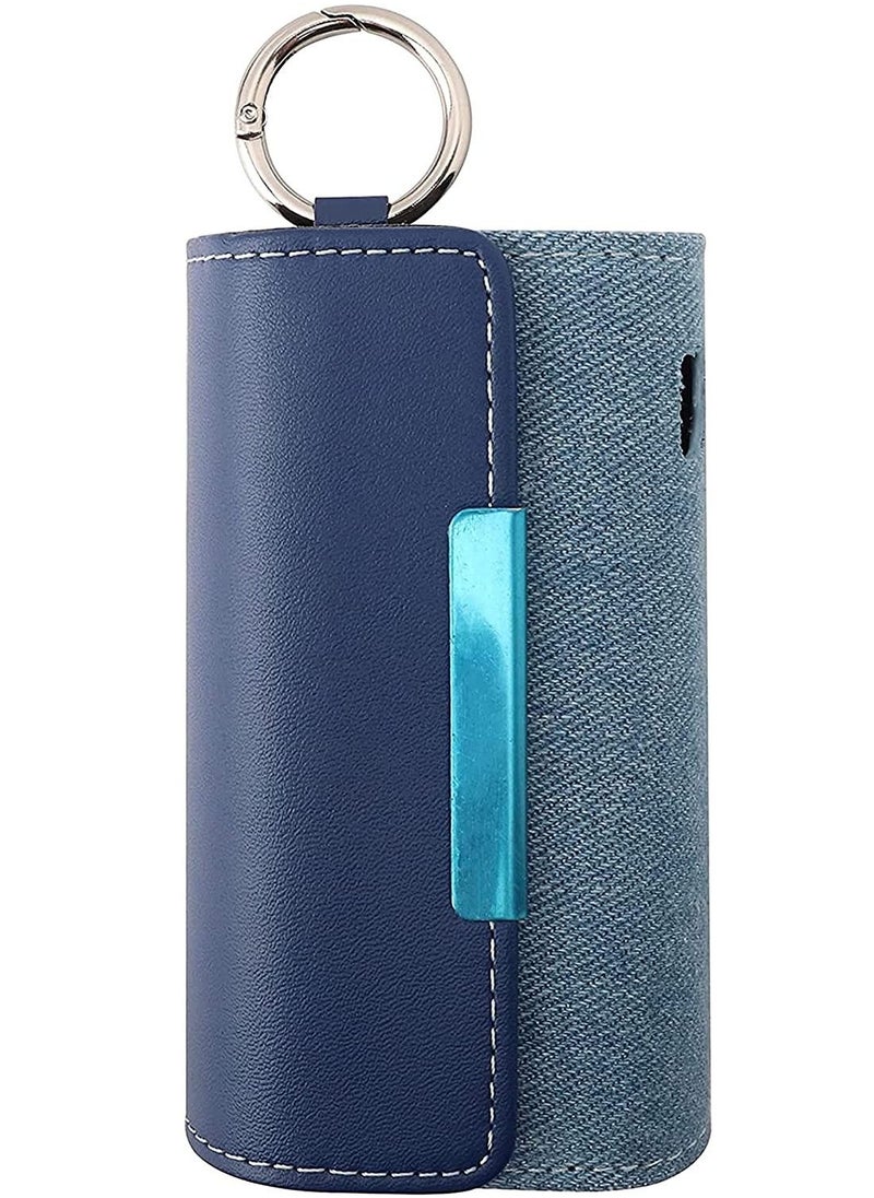 SYOSI Case Cover for IQS 3.0 Duo Pouch Bag Compatible with carrying Oxford Cloth Protective Cigar Storage Wallet Holder with Lanyard (1PACK/Blue)  - Image 1
