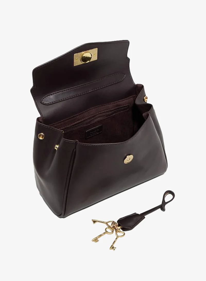 Aldo  Heartkeepermid Ladies White Satchel Bag for Women | Best Price UAE
