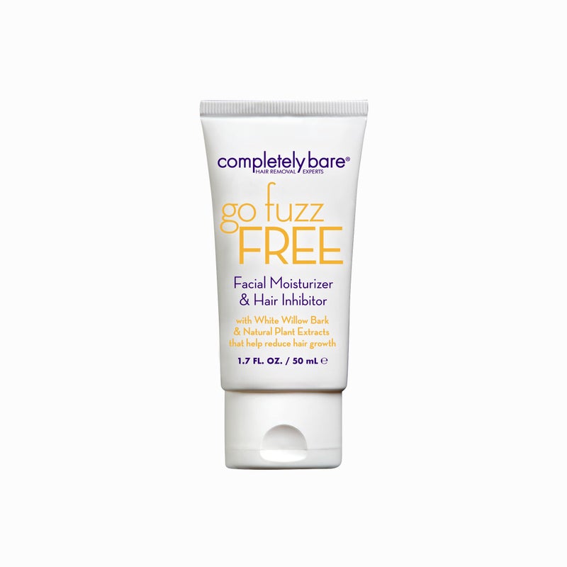 Completely Bare go fuzz FREE Face Moisturizer & Hair Inhibitor - Anti-Aging Extracts & Hair Minimizers - Image 3