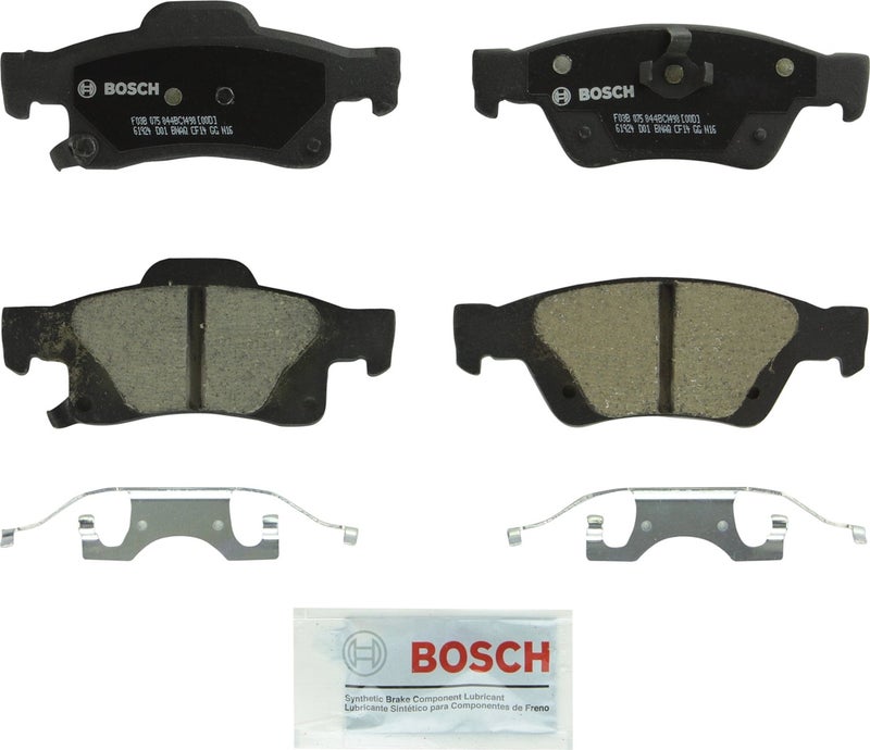 BOSCH BC1498 QuietCast Premium Ceramic Disc Brake Pad Set - Compatible with Select Dodge Durango; Jeep Grand Cherokee, Grand Cherokee WK; REAR - Image 4