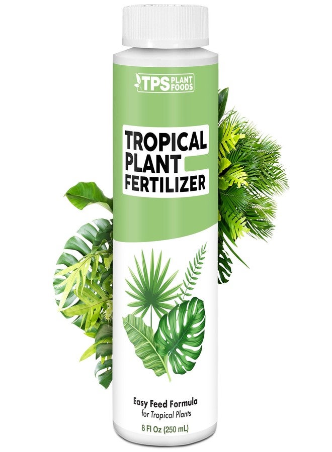 TPS NUTRIENTS Tropical Plant Fertilizer for All Tropical Indoor and Outdoor Plants, Liquid Plant Food 8 oz (250mL) - Image 1