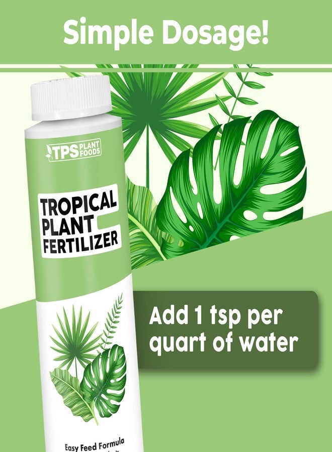 TPS NUTRIENTS Tropical Plant Fertilizer for All Tropical Indoor and Outdoor Plants, Liquid Plant Food 8 oz (250mL) - Image 3