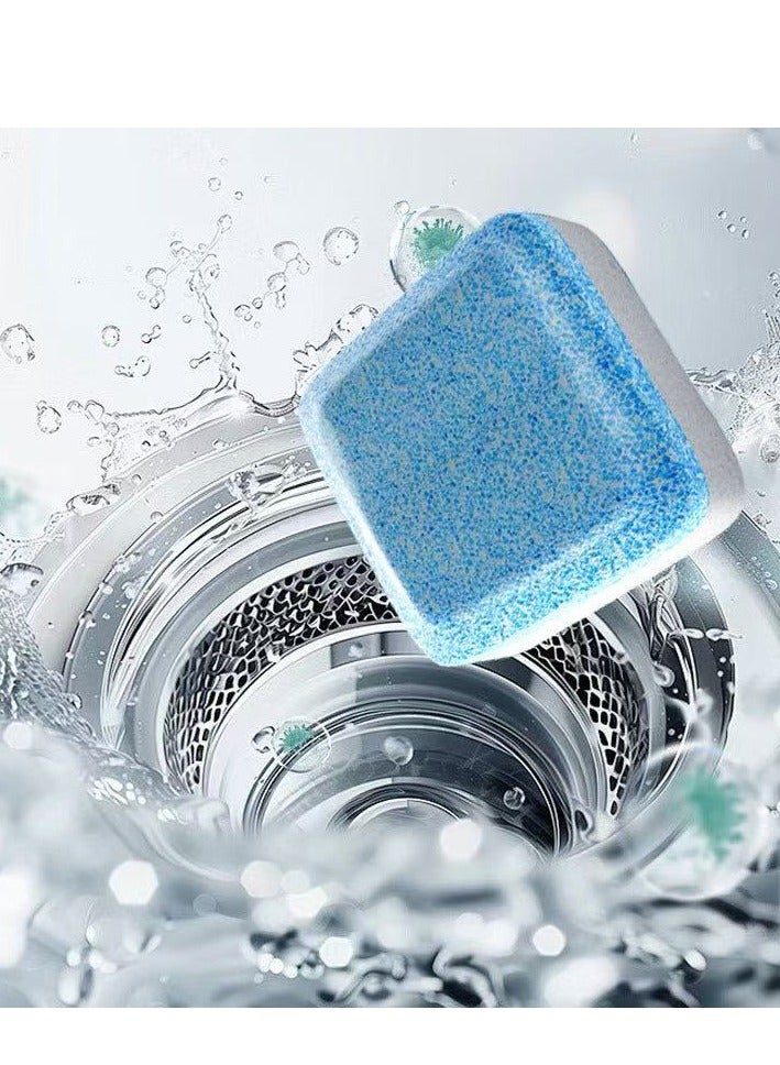 Maebho Washing Machine Cleaner Tablets, Deep Clean Front Loader & Top Load Washer, 24 Pcs Professional Grade Washer Machine Cleaner Deodorizer for Removing Build-up - Image 2