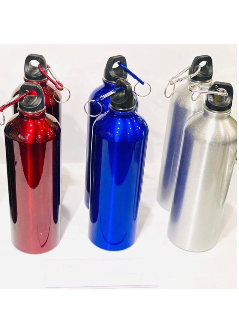 Vitacelli 3 Set Of Vacuum Insulated Water Bottle 500ML Stainless Steel Reusable Water Bottle Metal Leak Proof Sports Flask Maroon Red, Blue, silver  - Image 5