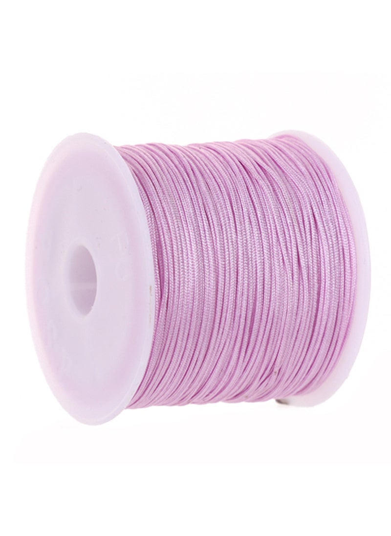 Generic - 72-Count Jade Cord Bulk for DIY Crafts Pink purple/line 72/50 m - Image 1