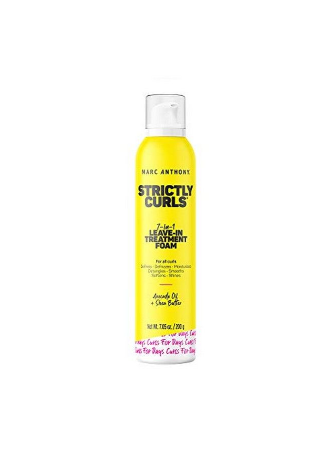 MARC ANTHONY True Professional Strictly Curls Perfect Curl 7In1 Leave In Treatment Foam 7.1 Ounce (Packaging May Vary) - Image 1