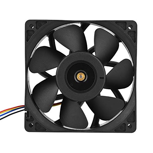fosa مروحة تبريد بديلة 12 فولت 2.7 أمبير 6000 دورة في الدقيقة مع موصل 4 دبابيس لجهاز Antminer S7 S9 مع مستشعر السرعة - Image 1