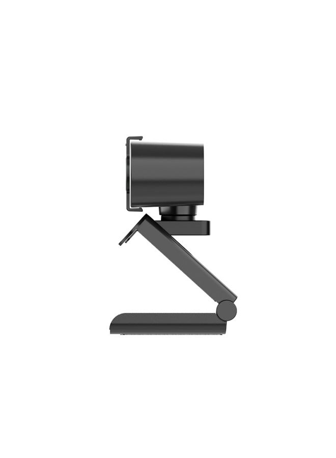 كاميرا E-sports Live Camera 4K Network HD Live Camera مع ميكروفون كاميرا كمبيوتر خالية من السائق - اللون: Watchman Auto Focus 4k أسود - Image 5