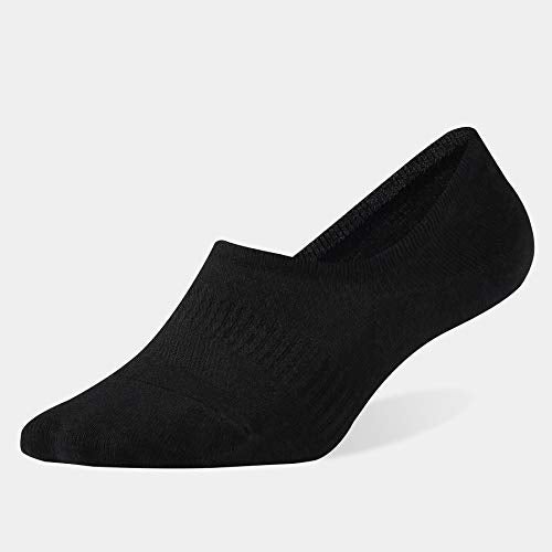 WANDER No Show Socks Mens 7 Pair Cotton Thin Non Slip Low Cut Men Invisible Sock 6-9/10-12 (Sock Size:12-14, 4black+3gray) - Image 2