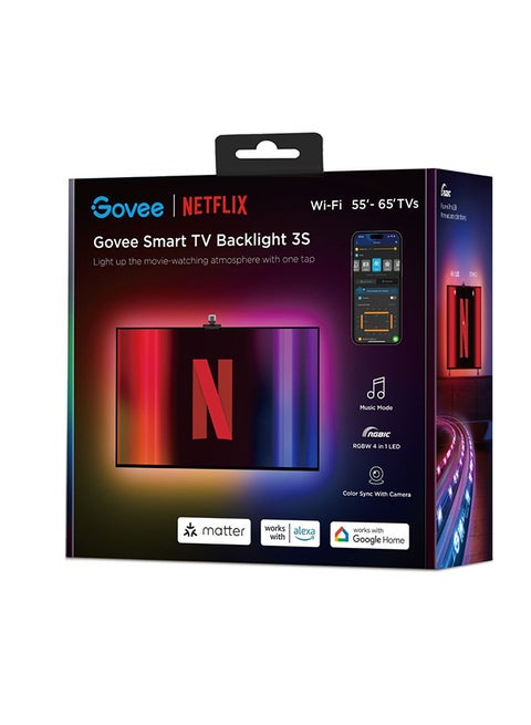 Govee Envisual TV Backlight 3S (55~65 بوصة) (Netfilx)