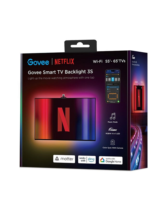 Govee Envisual TV Backlight 3S (55~65 inch) (Netfilx) - Image 1