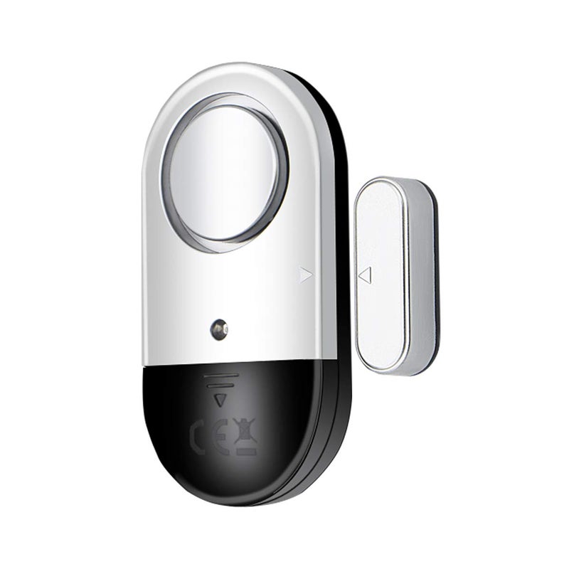 Flyoukki 120 DB Loud Door and Window Open Alarm Sensor 1 Pack for Kids, Dementia Patients Safety, Wireless Security Alarm Keeps Your Home, Pool, Cabinet, Business Safe - Image 1