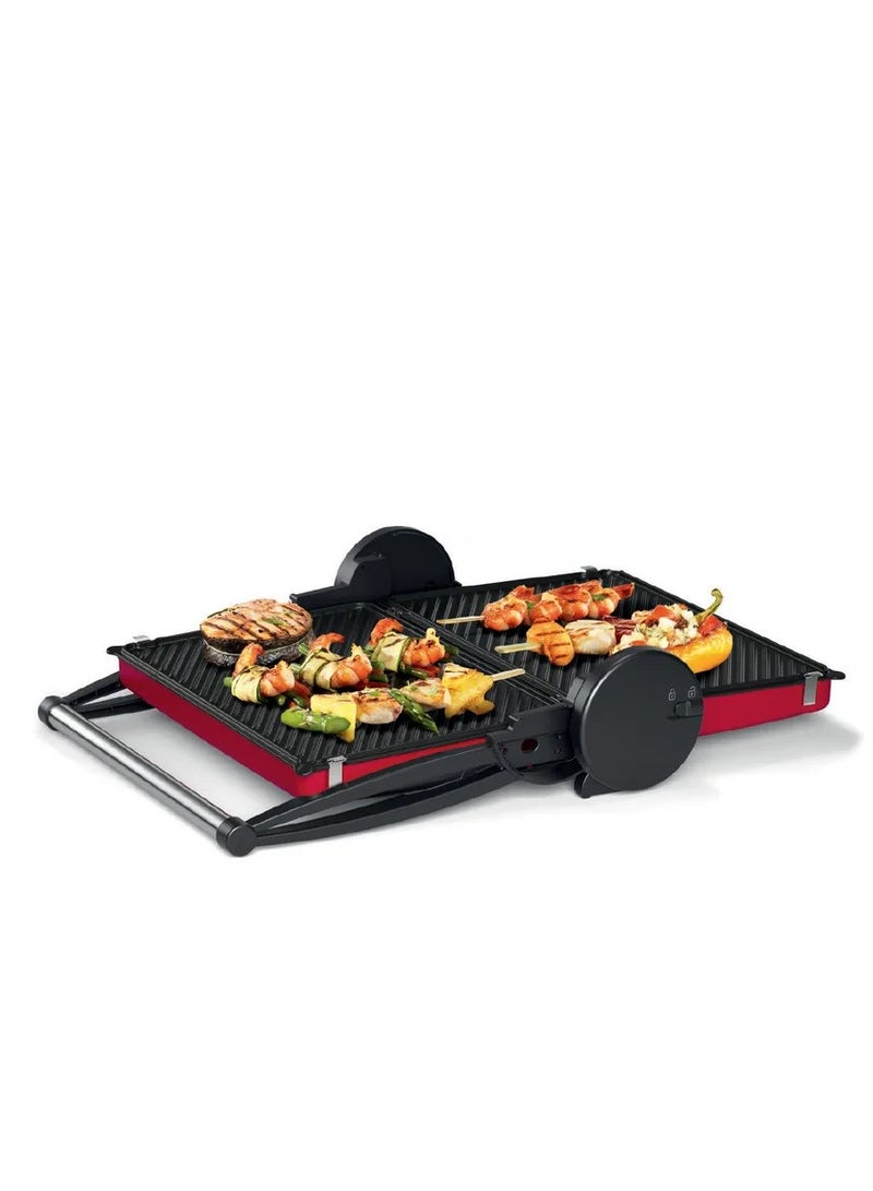 BOSCH Grill 2000 Watt Red Bosch TCG4104 2000 W TCG4104 Red - Image 4