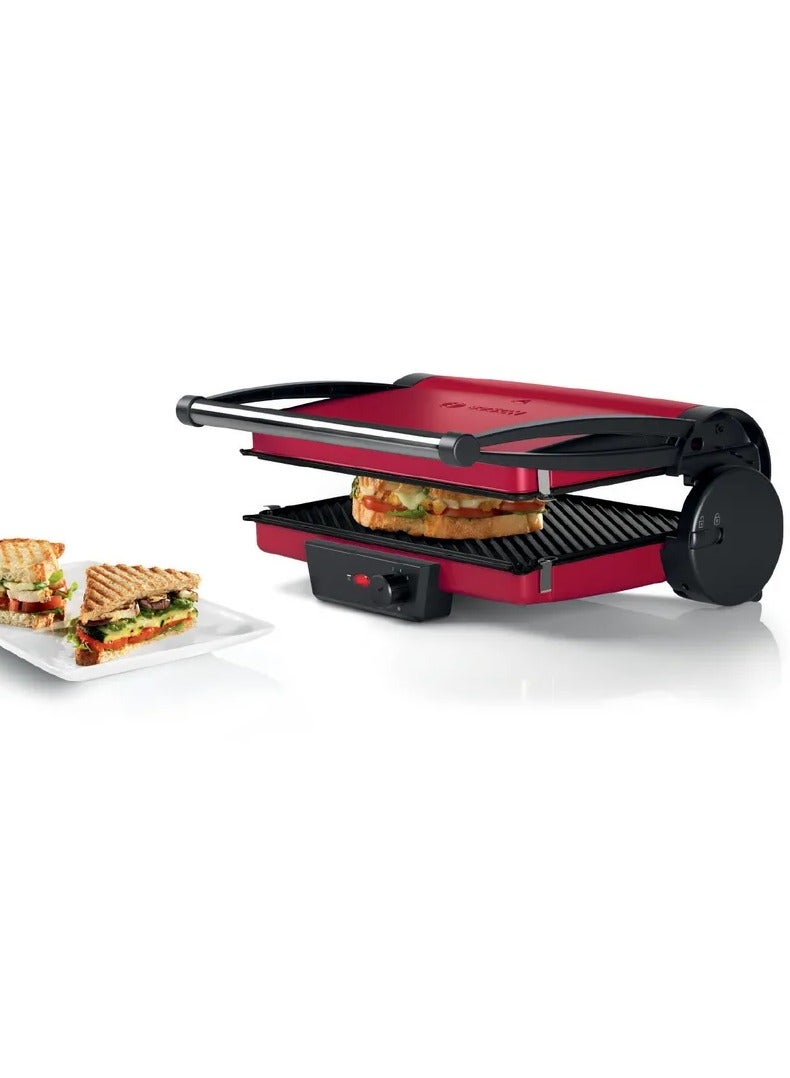 BOSCH Grill 2000 Watt Red Bosch TCG4104 2000 W TCG4104 Red - Image 2